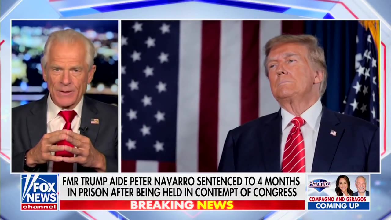 Key Trump Ally Peter Navarro Reacts To Historic Sentencing