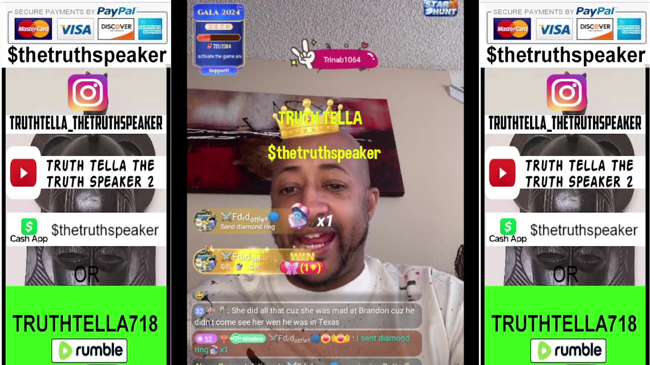 TRINA B LINES UP WITH SWEETS2HAVE TO GO IN ON RECEIPTQUEEN