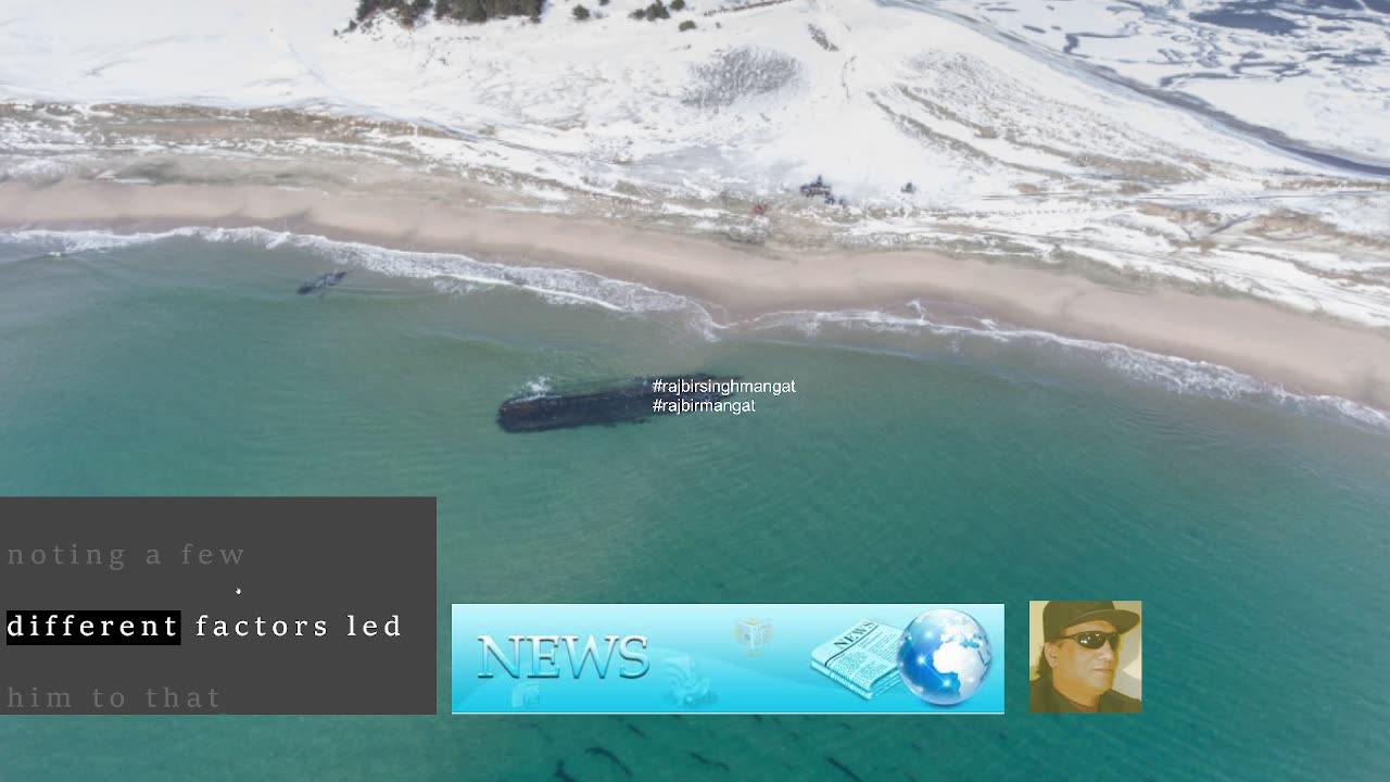 A ghostly shipwreck has emerged in Newfoundland, and residents want to know its story