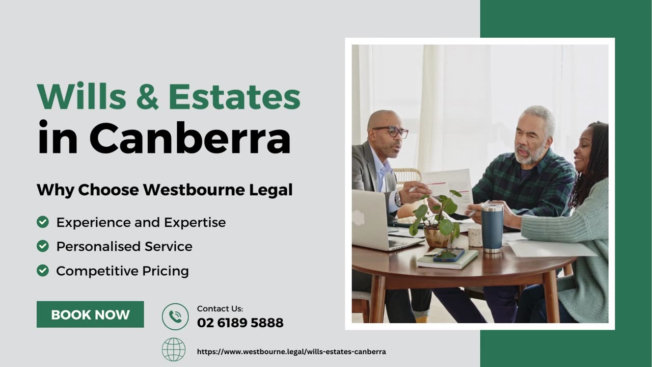 Why Choose Westbourne Legal for Wills & Estates in Canberra?