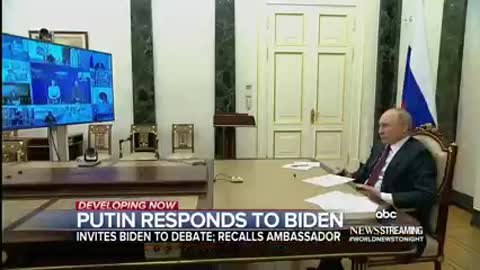 Joe Biden Putin has sent a response