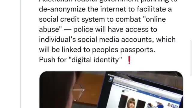 Australia CovidTyranny - 60 - Government Planning To De Anonymize internet