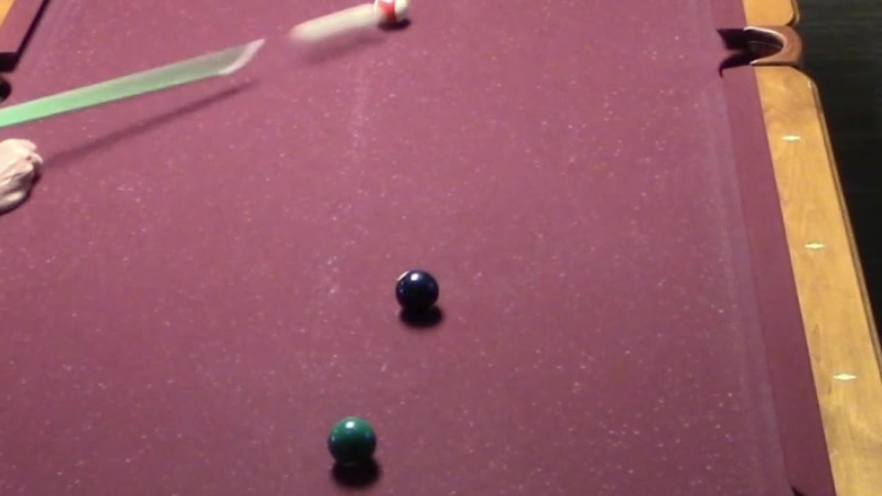 3 Rails to the Corner Pocket.