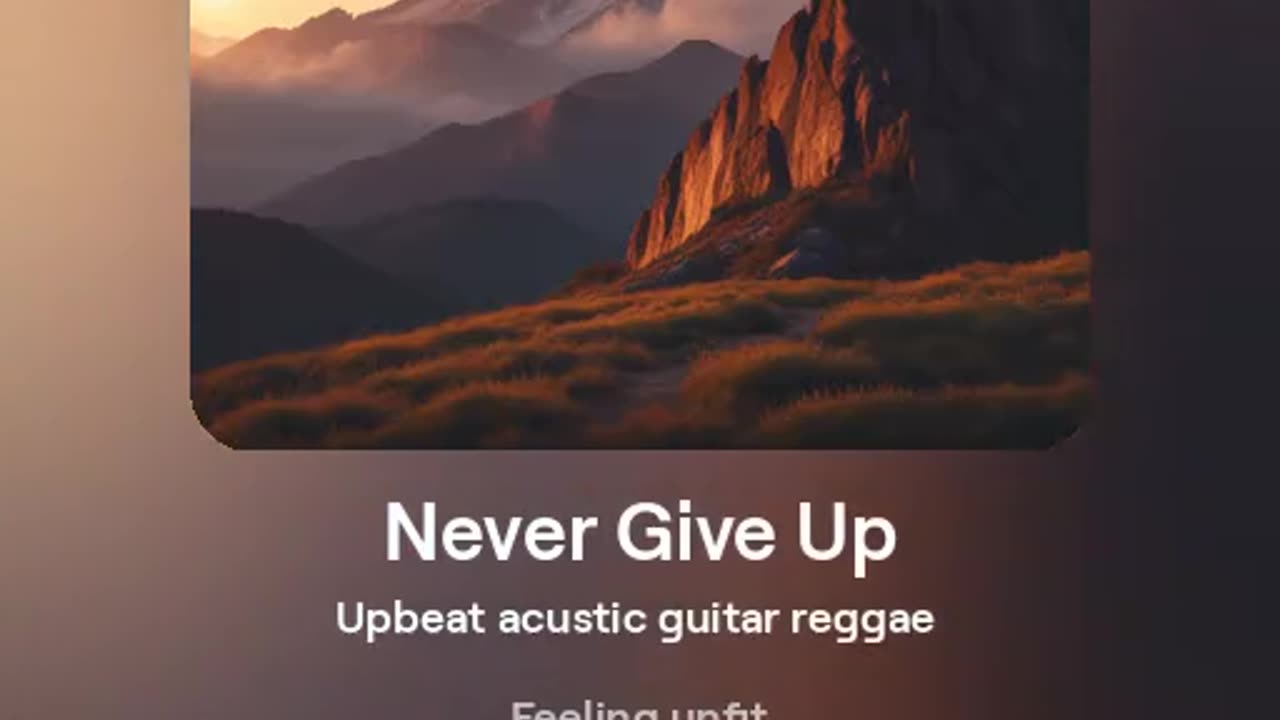 Never Give Up [SAMPLE]