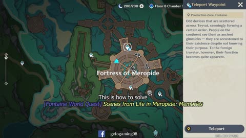 [Fontaine World Quest] Scenes from Life in Meropide: Memories