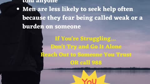 The Silent Struggle Many Men Face