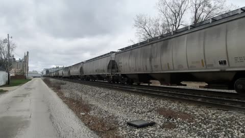 Train watching in Fostoria