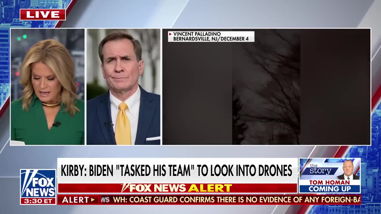 Biden spox grilled on NJ drones: 'Why don't we know?'