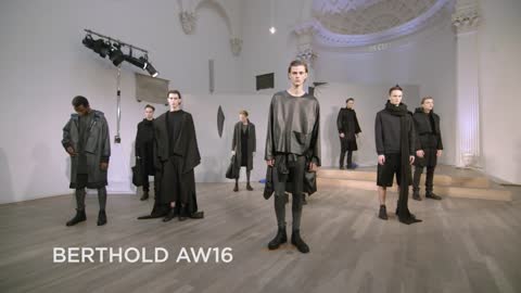 BERTHOLD AW16 at London Collections Men