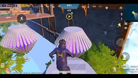 Very Hard Parkour Map in Pubg Mobile 😱