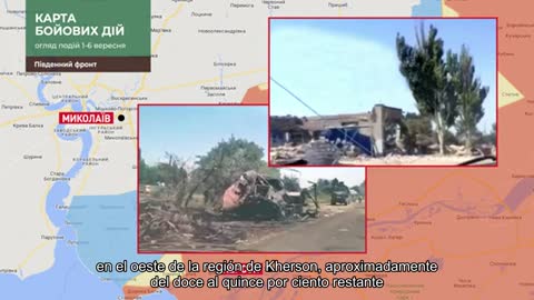 Resultados de Popepedei de la primera semana de otoño en la región de Kherson en la revisión Video