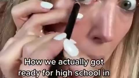 How we actually got ready for high school in the early 2000s