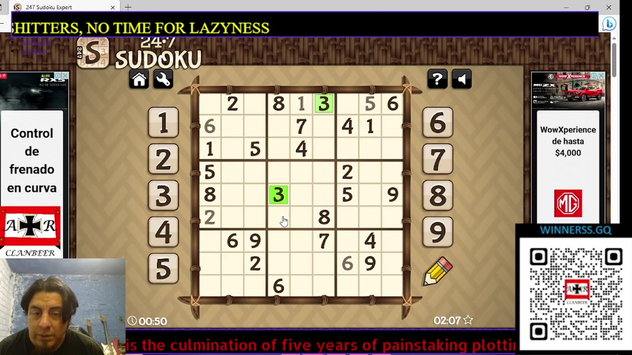 sudoku expert improved frequency