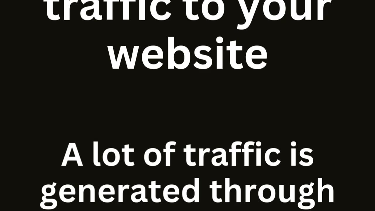 Increase free traffic to your website