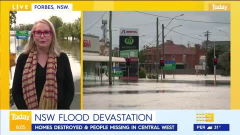 Homes destroyed and people missing in NSW floods | Today Show Australia