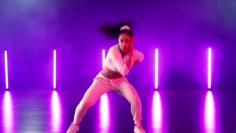 Girl dancing sensual dance