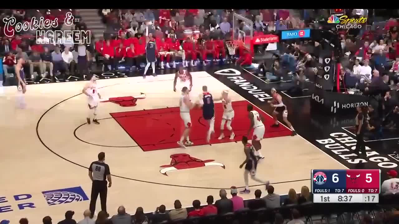 Kristaps Porzingis Highlights Bulls vs. Wizards 7th Dec 2022