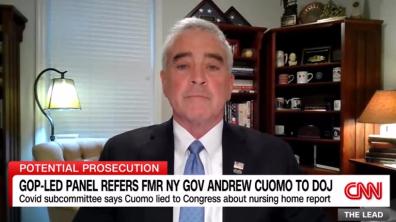 Wenstrup Joins Jake Tapper to Discuss Criminal Referral of Former New York Governor Andrew Cuomo