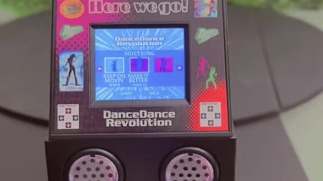 Cute and sexy finger model catwalk shows greatness to music