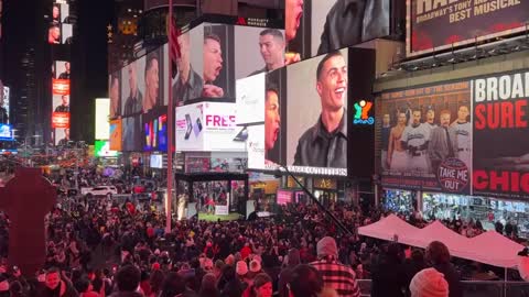 Ronaldo takes over Times Square, New York｜Madame Tussauds wax figure｜Portugal｜Qatar 2022 World Cup