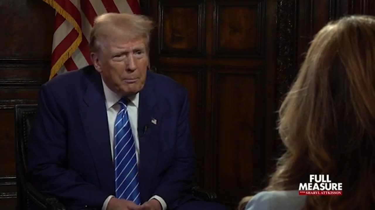 FULL MEASURE SHARYL ATTKISSON SITS DOWN WITH PRESIDENT TRUMP