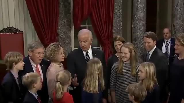 Joe Biden's touchiness