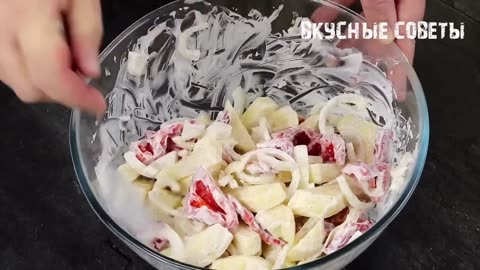 Божественная скумбрия с картофелем — это блюдо, которое просто тает во рту!