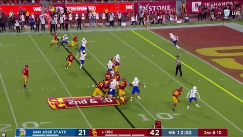 Caleb Williams Week 0 Highlights _ USC vs. San Jose State _ 2023 Season