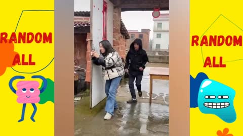 Chinese FUNNY Videos 2022 people doing Stupid failes (part 6)