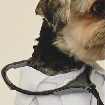 Dog-Wearing-a-Doctor-Costume ||❤Animals Lover❤||