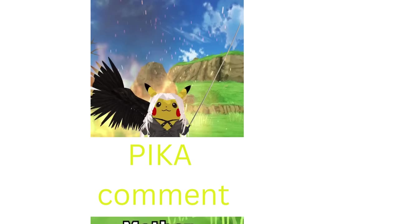 Pikachu pika anime