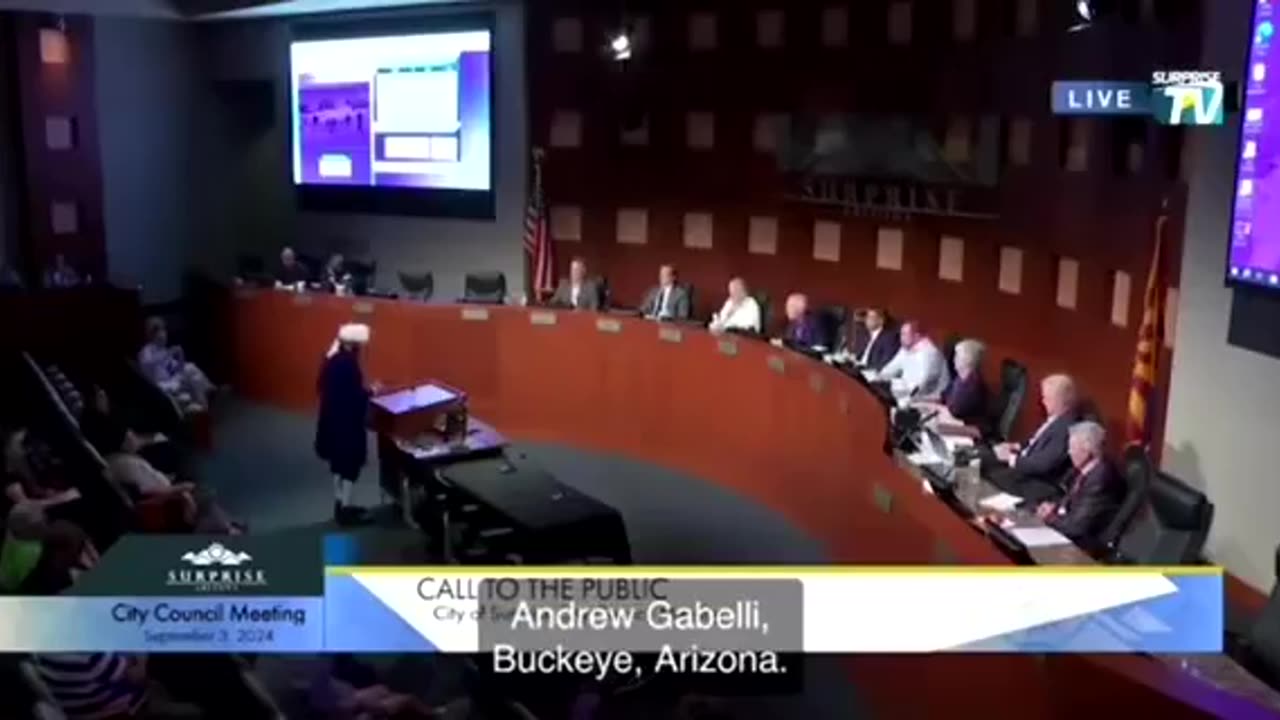 This Man is a LEGEND: US Veteran Confronts Arizona Assembly Shutting Down Free Speech