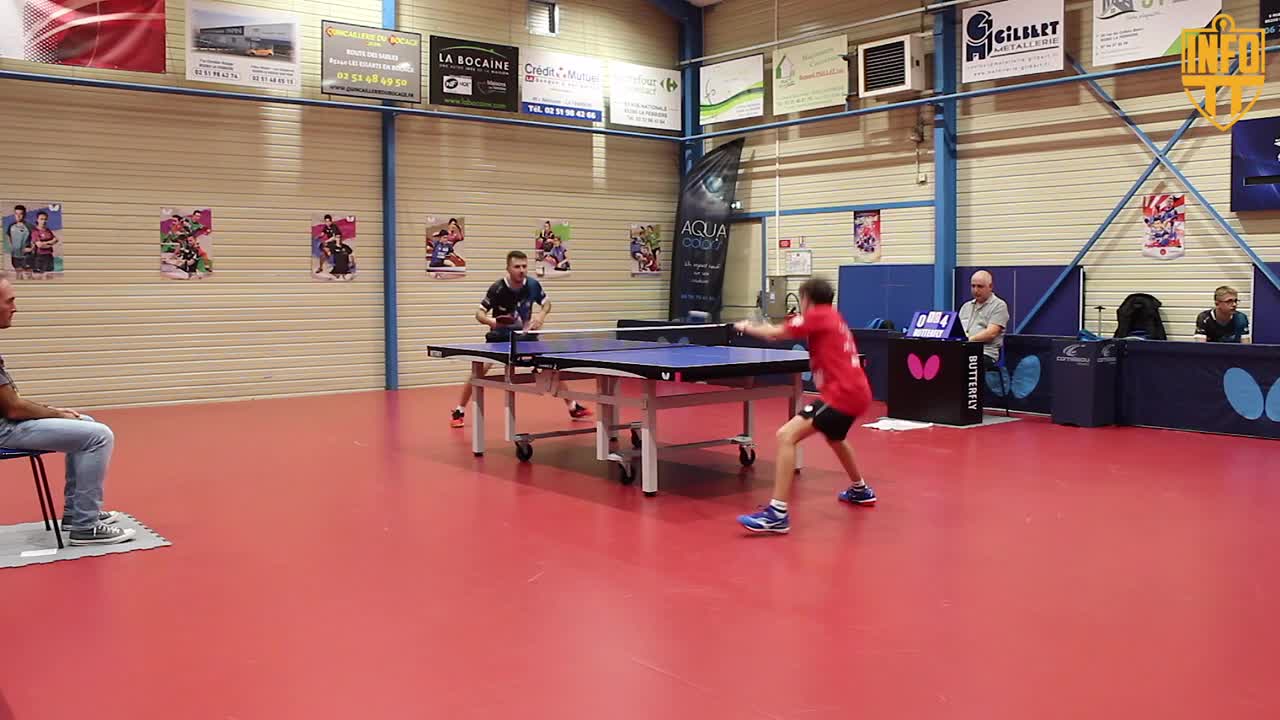 FERRIERE VENDEE TENNIS DE TABLE vs AC ABBEVILLE TENNIS DE TABLE