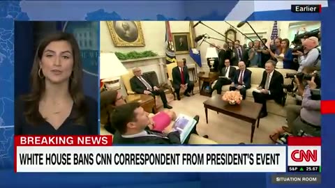 Bans on CNN reporters