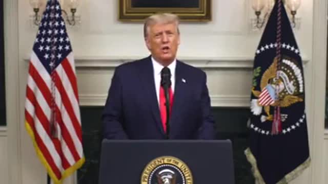 Discurso de Trump sobre el ridículo fraude electoral