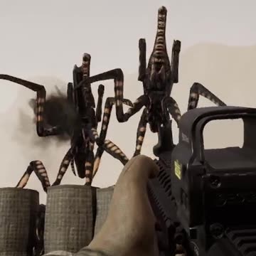 Come ON You APES | Operation Harsh Doorstop Starship Troopers #shorts