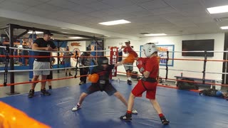 Joey sparring Dylan 1. 3/28/23