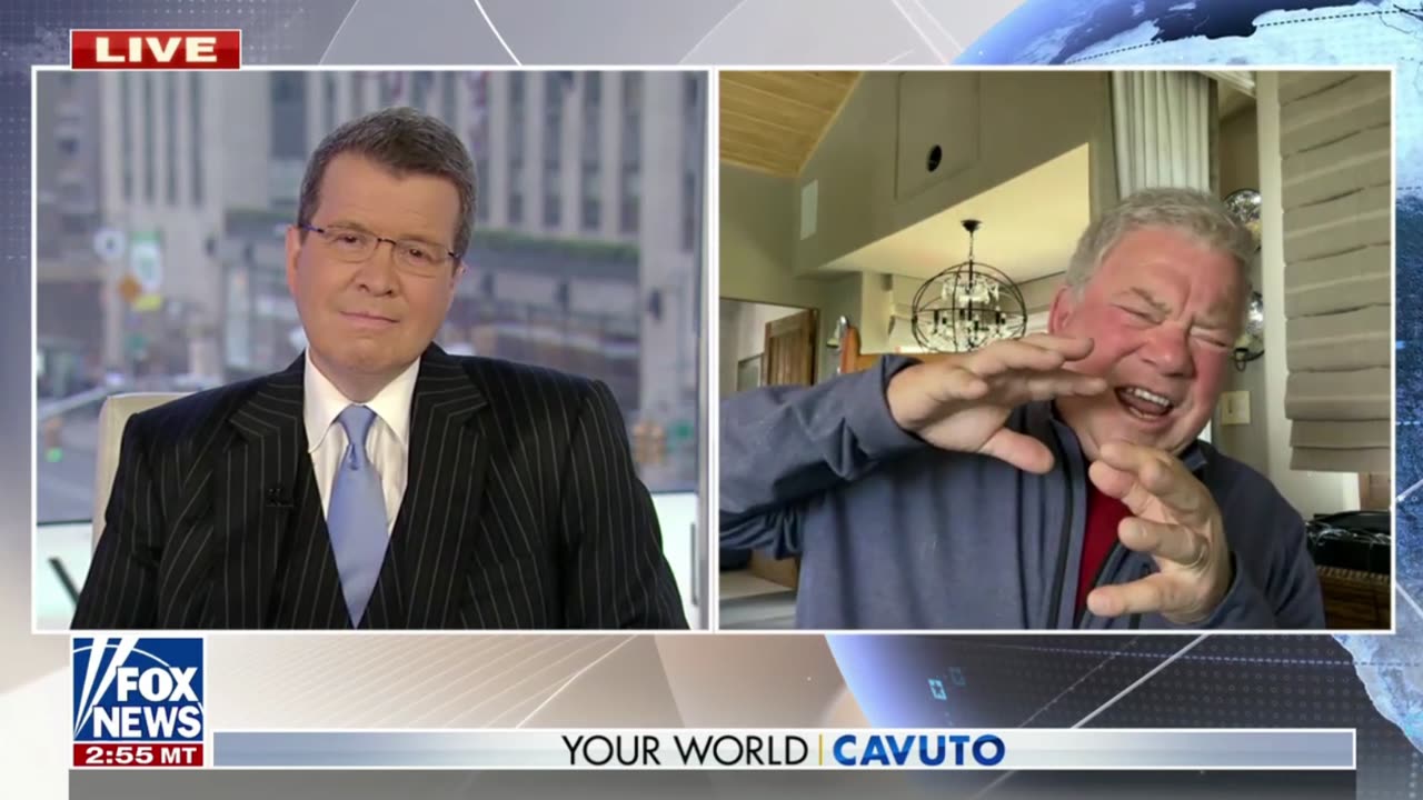 William Shatner reacts to today's SpaceX Starship launch