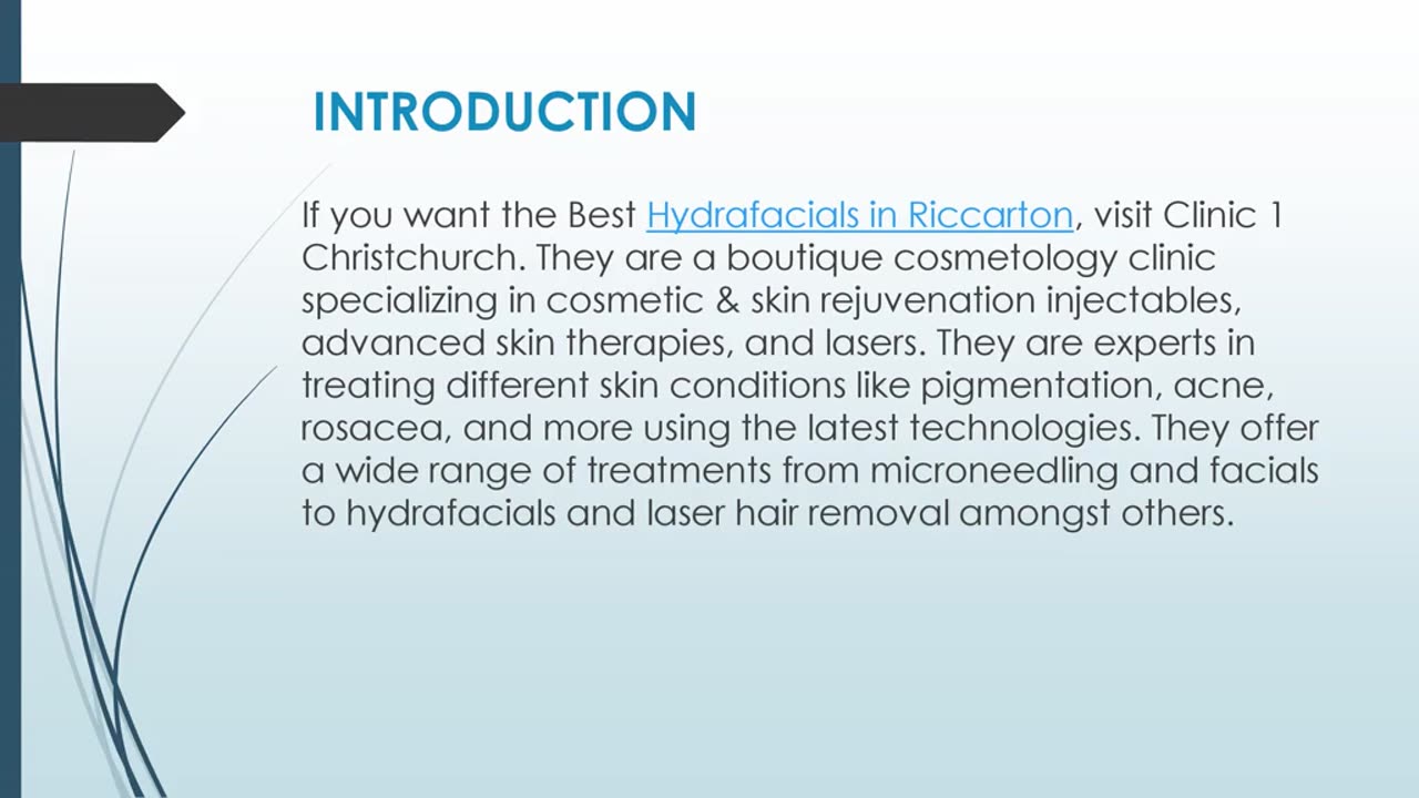 Best Hydrafacials in Riccarton