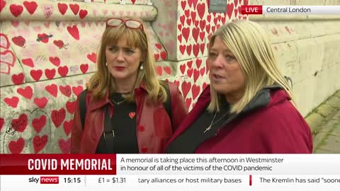 Campaign for COVID wall of hearts to be made a permanent memorial