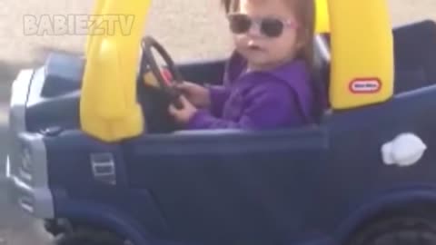 Funny Babies Car Accidents - TRY NOT TO LAUGH ! MianJamshed