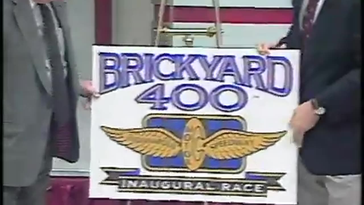 April 18, 1993 - WISH-TV 'Top Story': The New Brickyard 400 in Indy