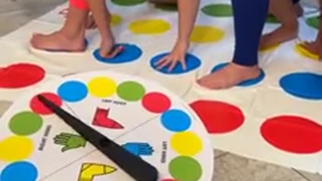 She fell playing twister