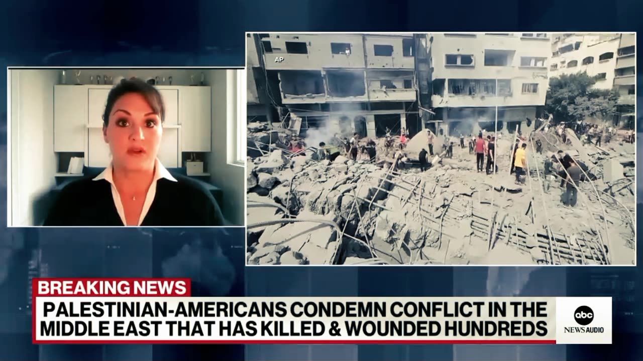 Palestinian American reaction to Hamas Attack in Israel