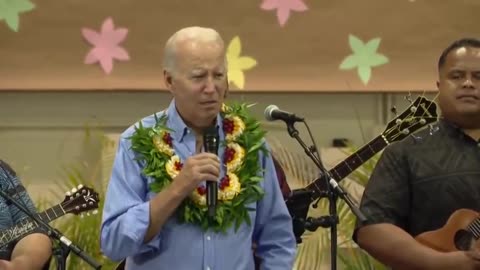 Biden's Corvette VS Maui Fires