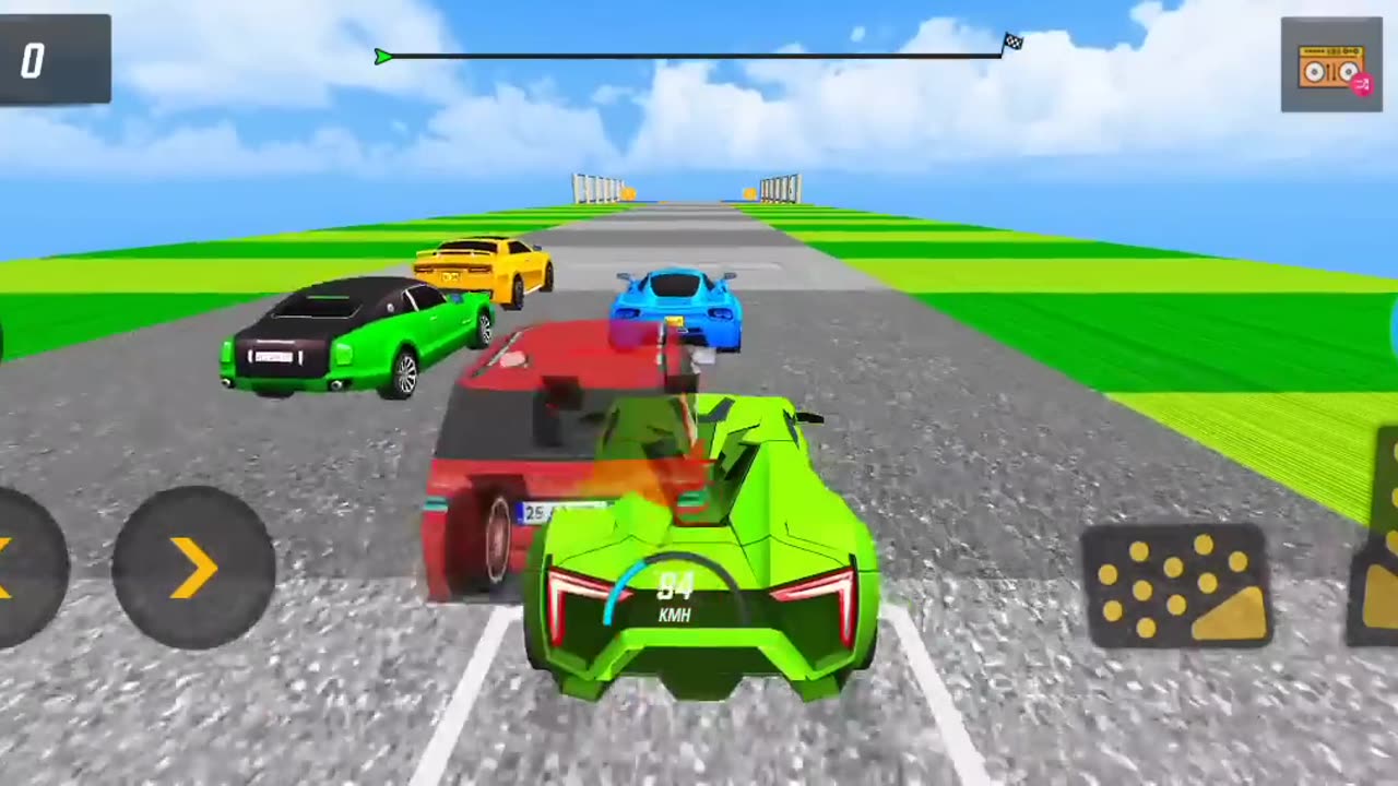 Ramp car racing