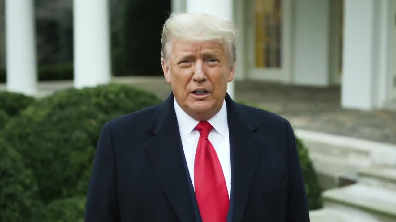 President Donald J. Trump Calls for Peace Jan 6th, 2021