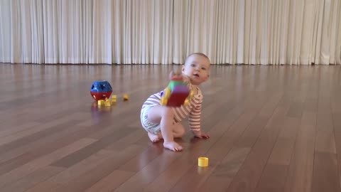 babies crawling