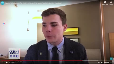 Young American police officer dismissed on an Enoch Burke obeying his conscience issue 31-01-23