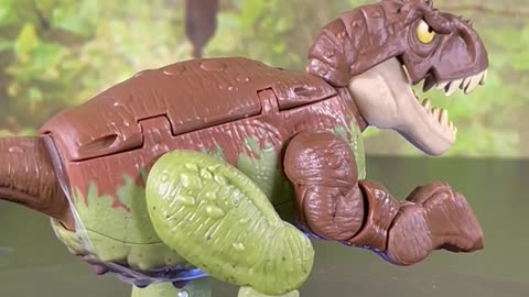 Jurassic World Transforming Dinosaurs Fierce Changers Tyrannosaurus Rex & Ankylosaurus Unbox #shorts